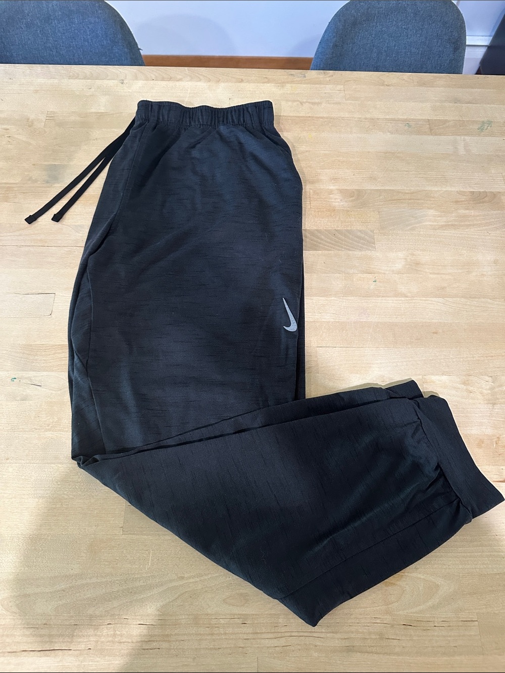 Nike Women’s Black/Grey Dri-FIT Performance Jogger Pants